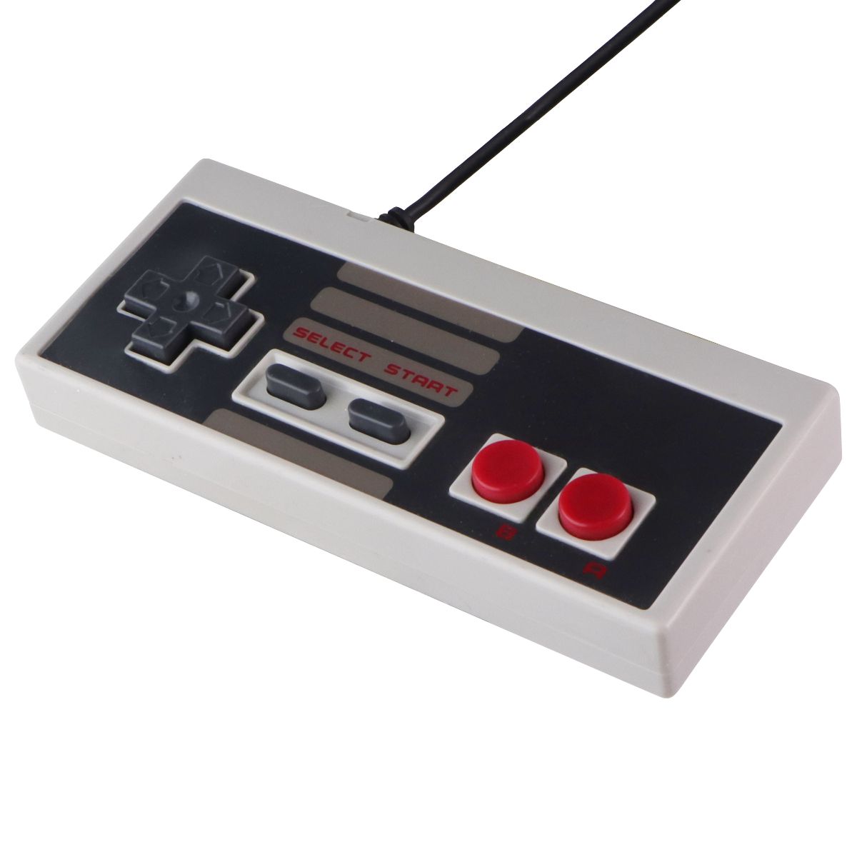 Generic NES Plug-and-Play USB Wired Controller - Gray Gaming/Console - Controllers & Attachments Generic - Simple Cell Bulk Wholesale Pricing - USA Seller