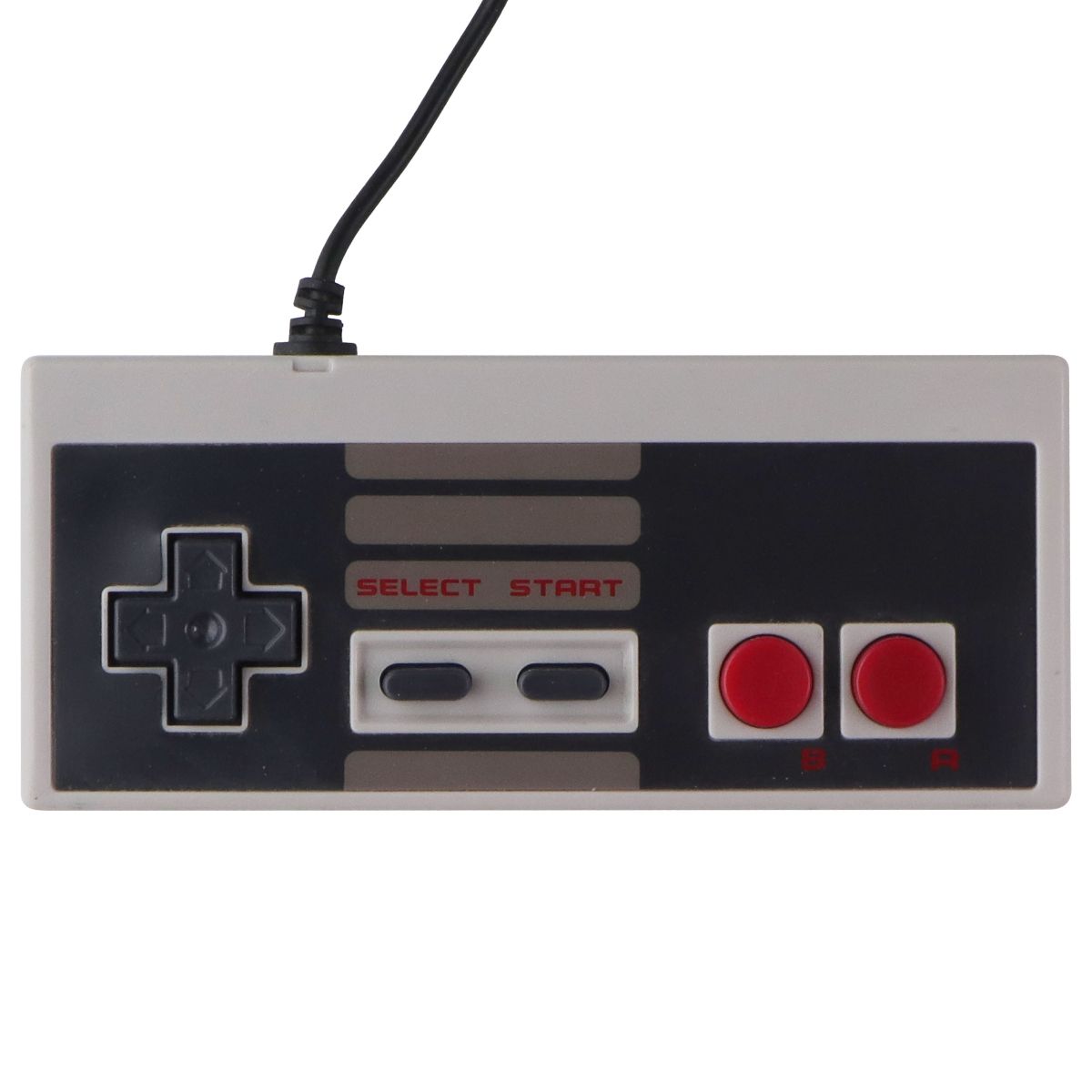 Generic NES Plug-and-Play USB Wired Controller - Gray Gaming/Console - Controllers & Attachments Generic - Simple Cell Bulk Wholesale Pricing - USA Seller