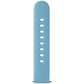 Generic Silicone Watch Band for GizmoWatch - Light Blue / Adjusting Side Smart Watch Accessories - Watch Bands Generic - Simple Cell Bulk Wholesale Pricing - USA Seller