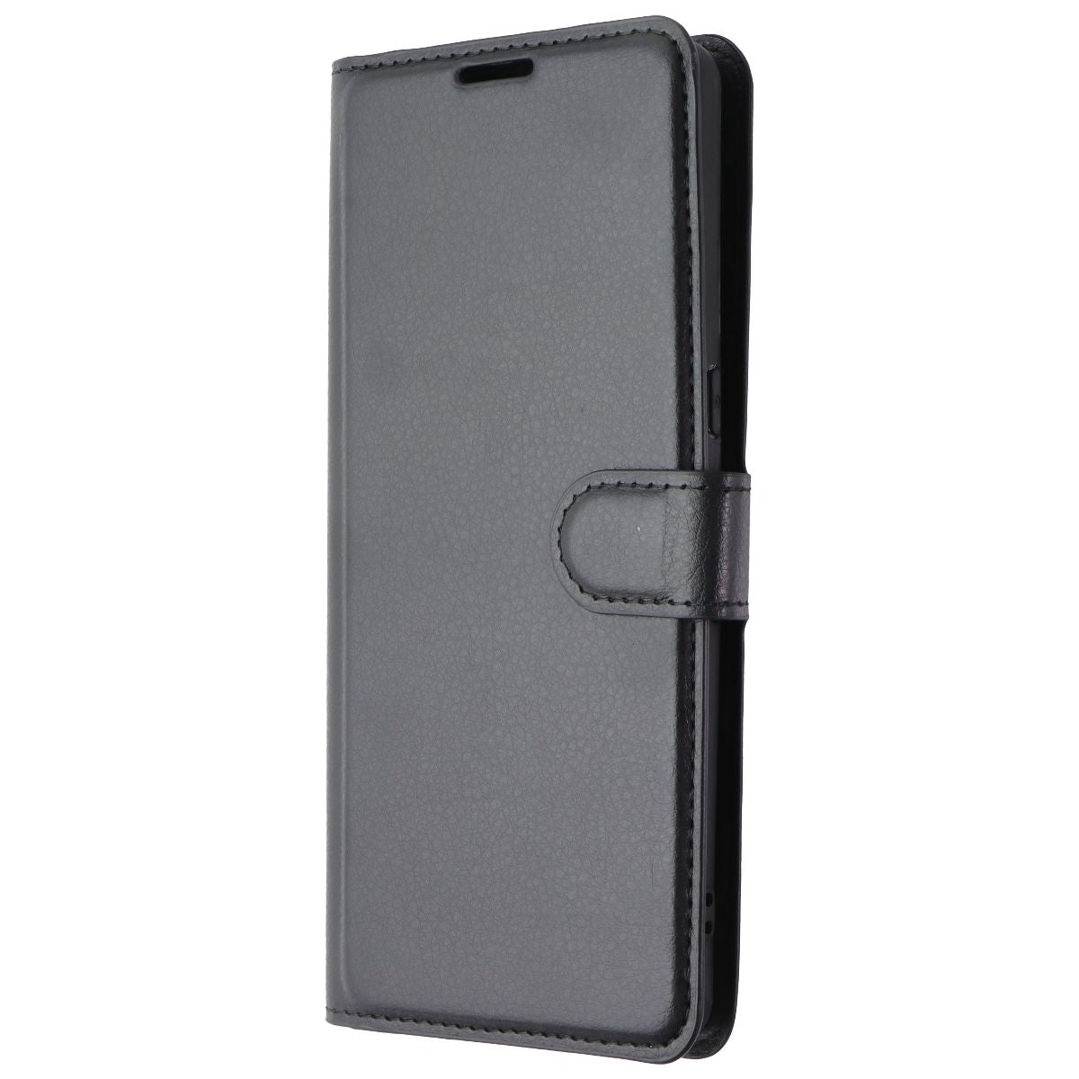 Generic Faux Leather Folio Case for Google Pixel 7 Pro - Black Cell Phone - Cases, Covers & Skins Generic - Simple Cell Bulk Wholesale Pricing - USA Seller