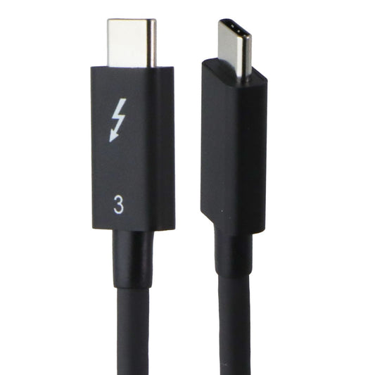 Generic (1.5-Ft / 0.5 M) Thunderbolt 3 USB-C to USB-C Charging Cable - Black Cell Phone - Cables & Adapters Generic - Simple Cell Bulk Wholesale Pricing - USA Seller