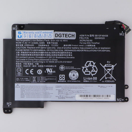 Repair Part - 11.4V 53Wh Battery (SB10F46458) for Lenovo Thinkpad Yoga 460 Computer Accessories - Laptop Batteries Unbranded - Simple Cell Bulk Wholesale Pricing - USA Seller