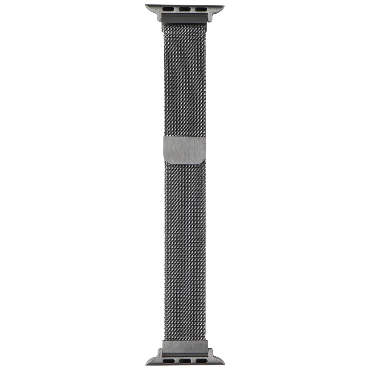 Silver Braided Loop Watch Band for Apple Watch 45/44/42mm Smart Watch Accessories - Watch Bands Generic - Simple Cell Bulk Wholesale Pricing - USA Seller