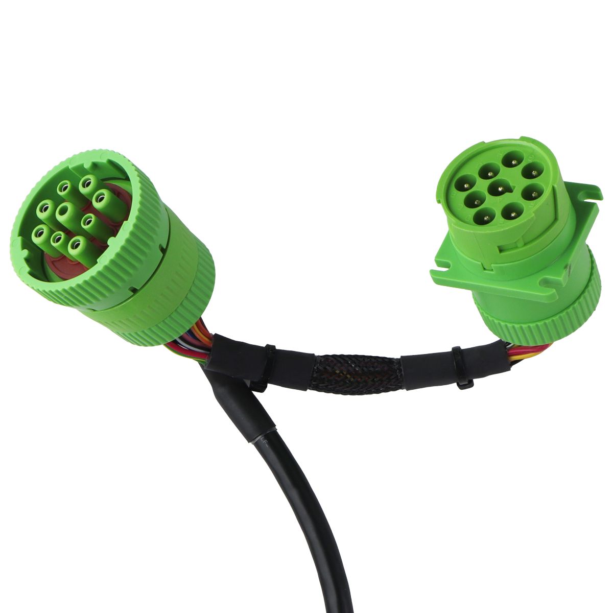 Universal HD Harness Kit (HRN-GS09K2) - Black / Green Parts & Accessories - Cables & Adapters Generic - Simple Cell Bulk Wholesale Pricing - USA Seller