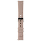 Generic Silicone Watch Band (20MM) - Pink with Silver Clasp Smart Watch Accessories - Watch Bands Generic - Simple Cell Bulk Wholesale Pricing - USA Seller