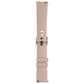 Generic Silicone Watch Band (20MM) - Pink with Silver Clasp Smart Watch Accessories - Watch Bands Generic - Simple Cell Bulk Wholesale Pricing - USA Seller