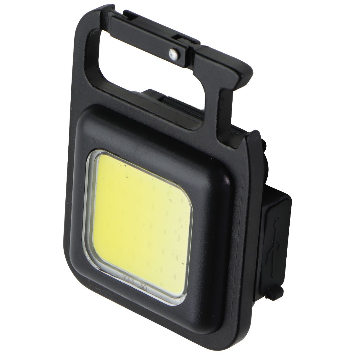 Cob Rechargeable Keychain Light - Black/Yellow Safety & Security - Emergency & Safety Lights Generic - Simple Cell Bulk Wholesale Pricing - USA Seller