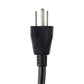 Generic Power Cord Model 72-0770-01 / 125V / 13A / 3x16AWG - Black