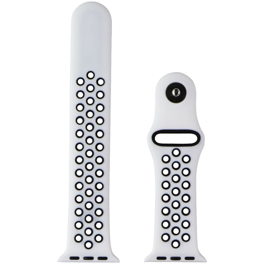 Generic Nike Sport Replacement Watch Band Pure Platinum/Black 38-41MM Large Smart Watch Accessories - Watch Bands Generic    - Simple Cell Bulk Wholesale Pricing - USA Seller