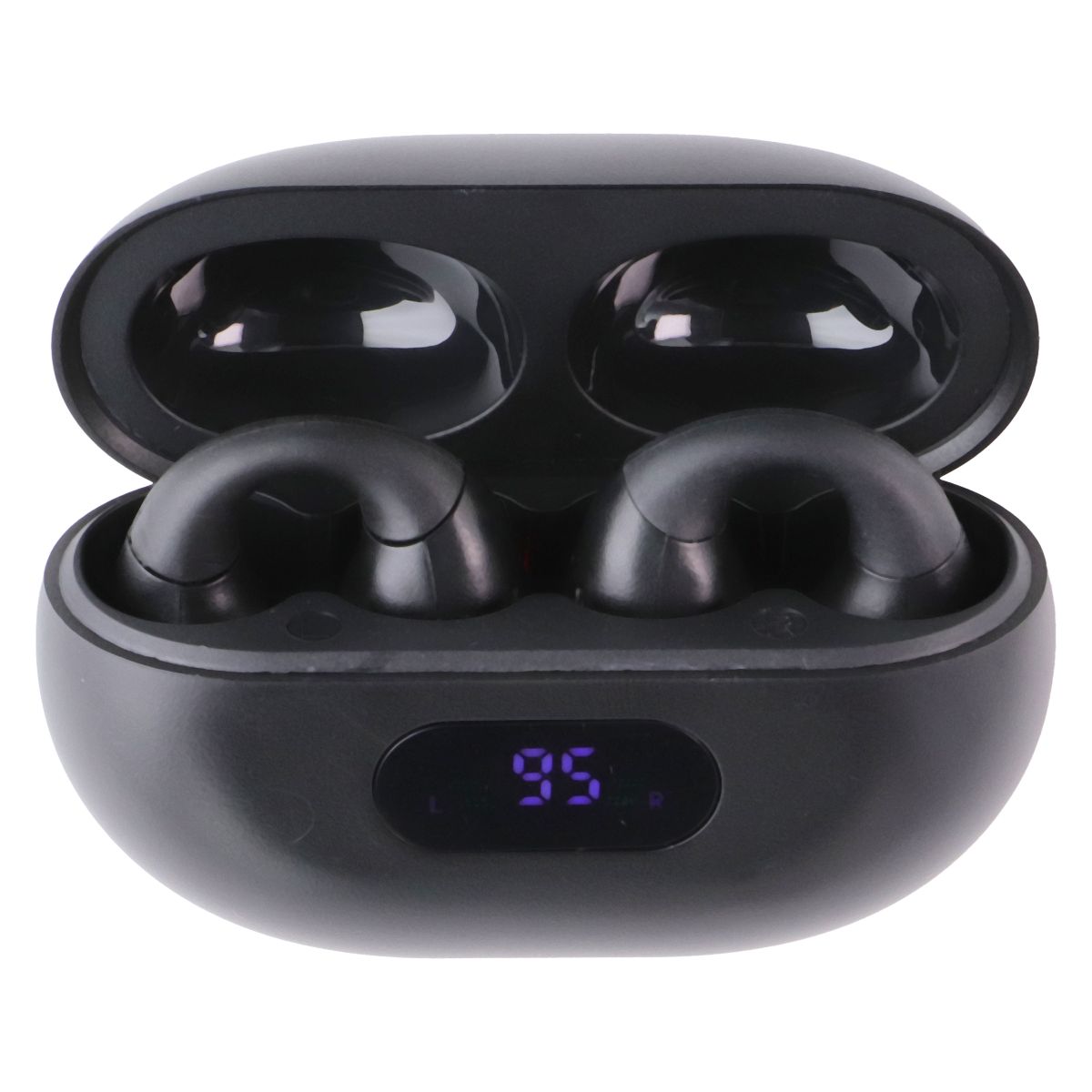 Generic YYK-Q71 Clip On Wireless Earbuds - Black Cell Phone - Headsets Generic - Simple Cell Bulk Wholesale Pricing - USA Seller