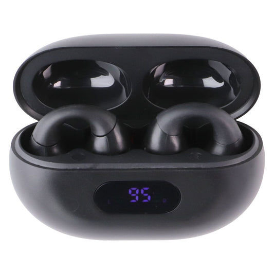 Generic YYK-Q71 Clip On Wireless Earbuds - Black Cell Phone - Headsets Generic - Simple Cell Bulk Wholesale Pricing - USA Seller