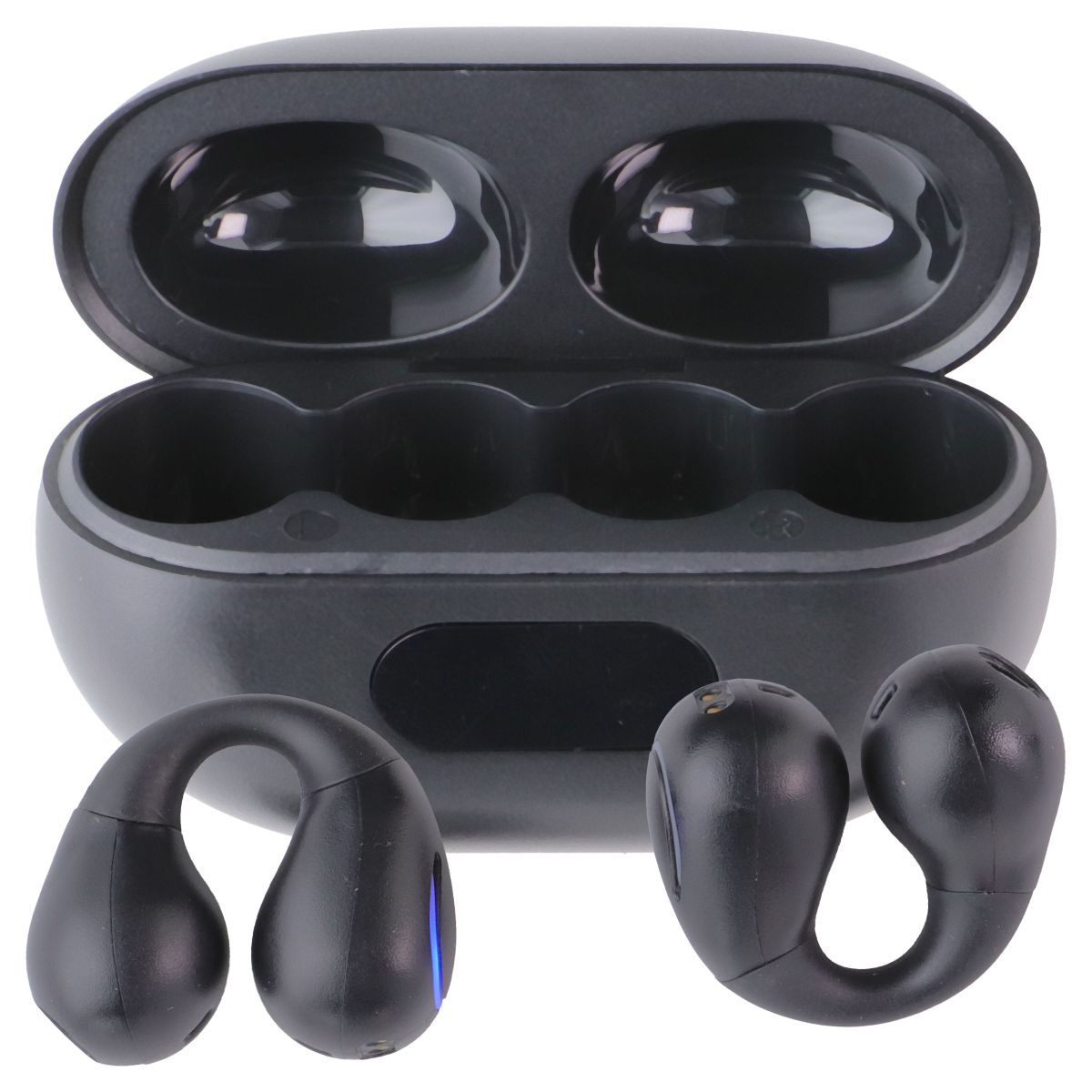 Generic YYK-Q71 Clip On Wireless Earbuds - Black Cell Phone - Headsets Generic - Simple Cell Bulk Wholesale Pricing - USA Seller