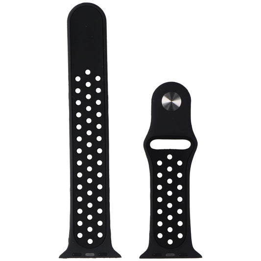 Generic Nike Sport Replacement Watch Band 42-45mm Anthracite/ Silver Clasp Large Smart Watch Accessories - Watch Bands Generic    - Simple Cell Bulk Wholesale Pricing - USA Seller