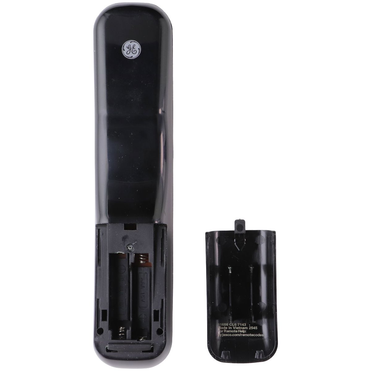 General Electric Remote Control (81686 CL6 7143) - Black TV, Video & Audio Accessories - Remote Controls General Electric - Simple Cell Bulk Wholesale Pricing - USA Seller