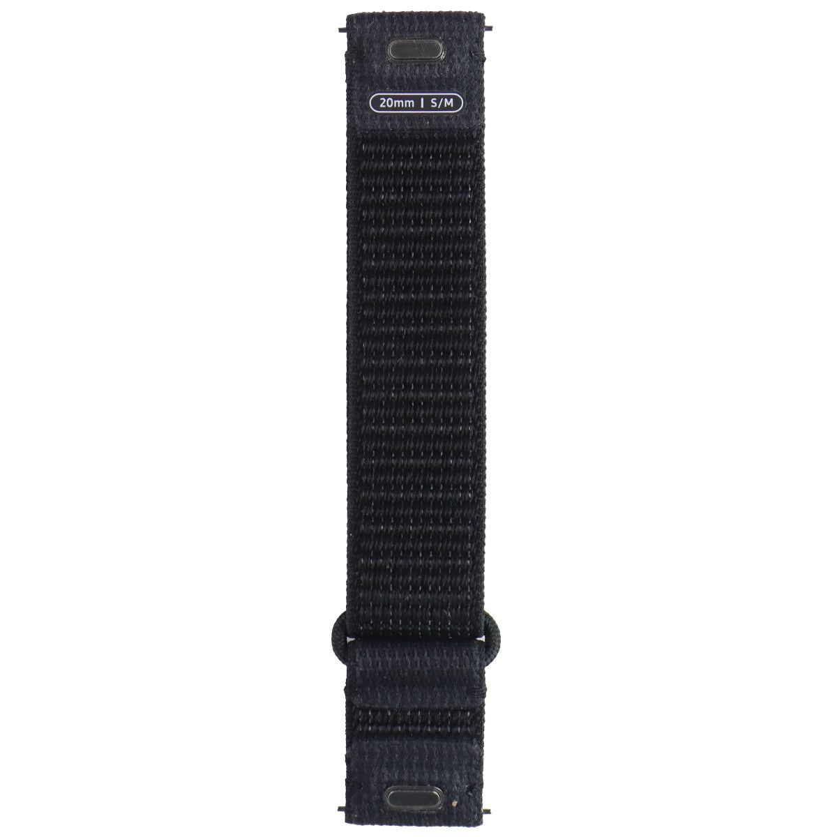 Generic Nylon Watch Band (20MM) Small/Medium - Black Smart Watch Accessories - Watch Bands Generic - Simple Cell Bulk Wholesale Pricing - USA Seller