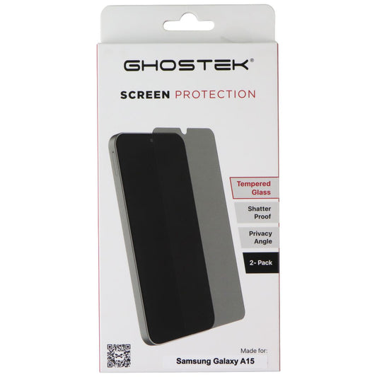 Ghostek Screen Protection Tempered Glass for Samsung Galaxy A15 (Privacy) Cell Phone - Screen Protectors Ghostek - Simple Cell Bulk Wholesale Pricing - USA Seller