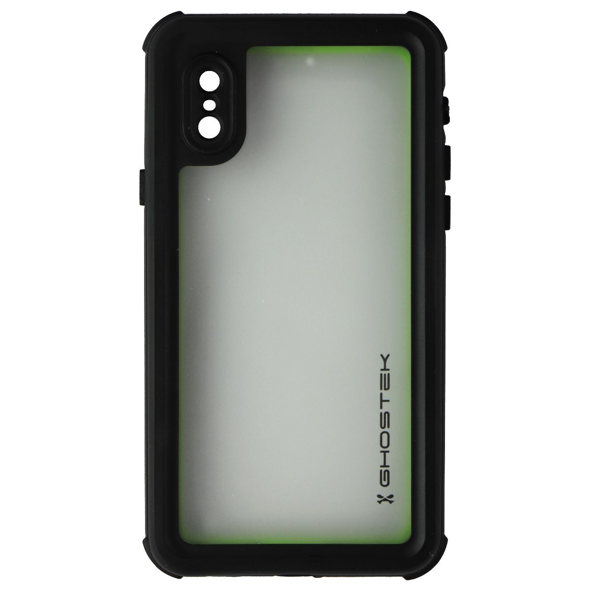 Ghostek Nautical 2 Series Case for Apple iPhone X - Black / Light Green Cell Phone - Cases, Covers & Skins Ghostek    - Simple Cell Bulk Wholesale Pricing - USA Seller