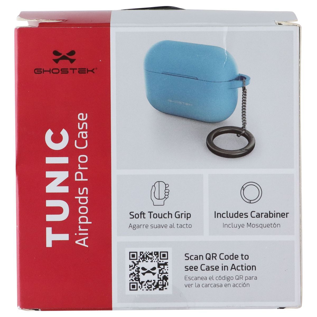 Ghostek Tunic Series Soft Touch Grip Case for Apple AirPods Pro (2019) - Blue