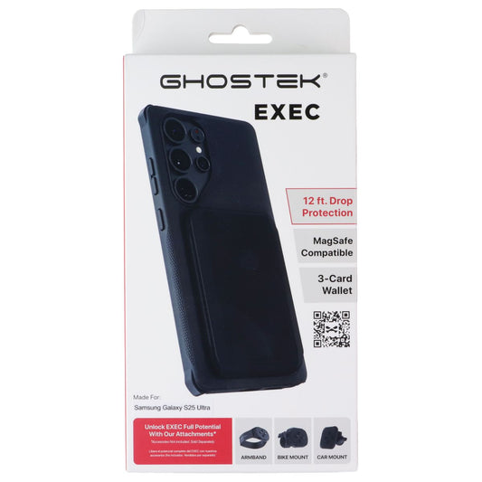 Ghostek Exec Series MagSafe Case for Samsung Galaxy S25 Ultra - Black Cell Phone - Cases, Covers & Skins Ghostek - Simple Cell Bulk Wholesale Pricing - USA Seller