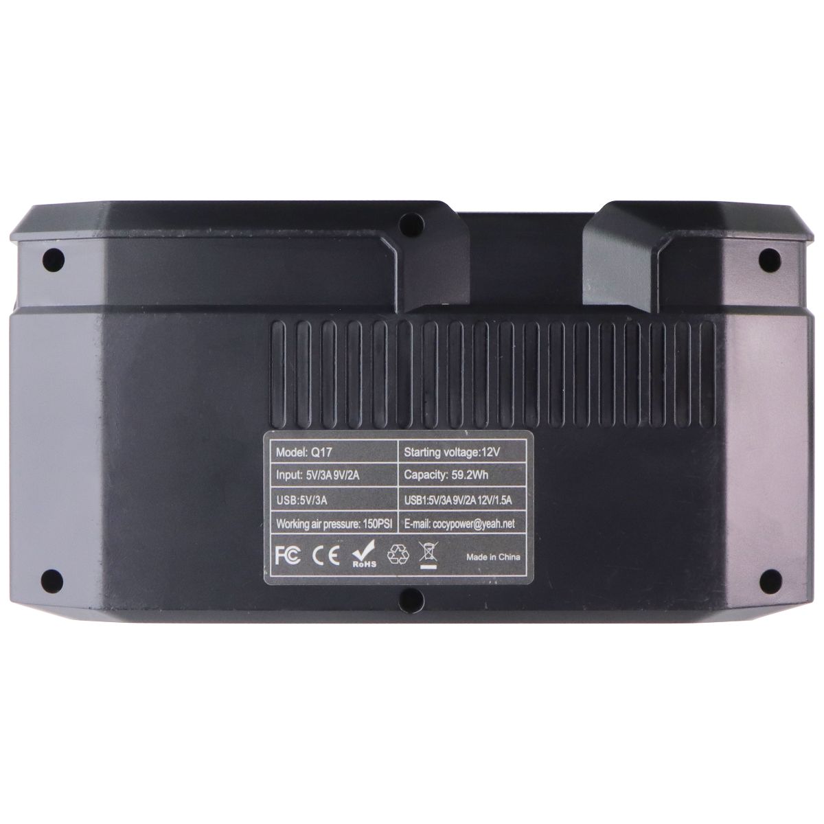Giatero Q17 4000A/150PSI Portable Jump Starter Battery Pack with Air Compressor Car Video - Other Vehicle Electronics Giatero - Simple Cell Bulk Wholesale Pricing - USA Seller