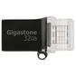 Gigastone OTG USB Drive Metal OTG 32GB USB 3.0 Flash Drive , (GS-U332OTG-R) Digital Storage - USB Flash Drives Gigastone - Simple Cell Bulk Wholesale Pricing - USA Seller