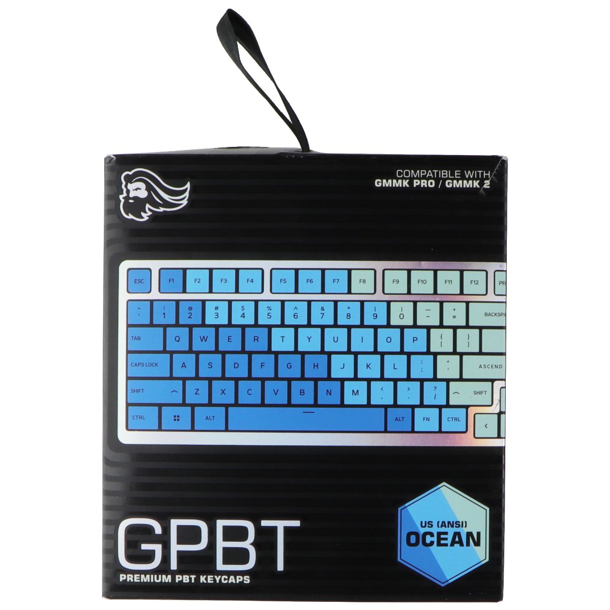 Glorious Premium PBT Keycaps for GMMK Pro / GMMK 2 Keyboards - Caribbe ...