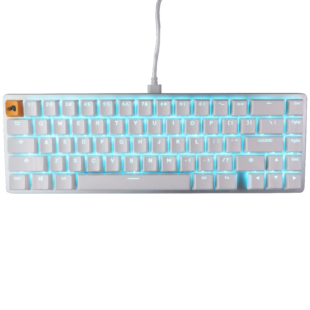 Glorious Gaming GMMK 2 Compact (65%) Modular Mechanical Keyboard - White Gaming/Console - Keyboards & Keypads Glorious    - Simple Cell Bulk Wholesale Pricing - USA Seller