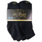 GOLDTOE Men's Cotton Ankle Athletic Socks - Black 6 Pair - Shoe Size (12-16) Other Sporting Goods Goldtoe - Simple Cell Bulk Wholesale Pricing - USA Seller