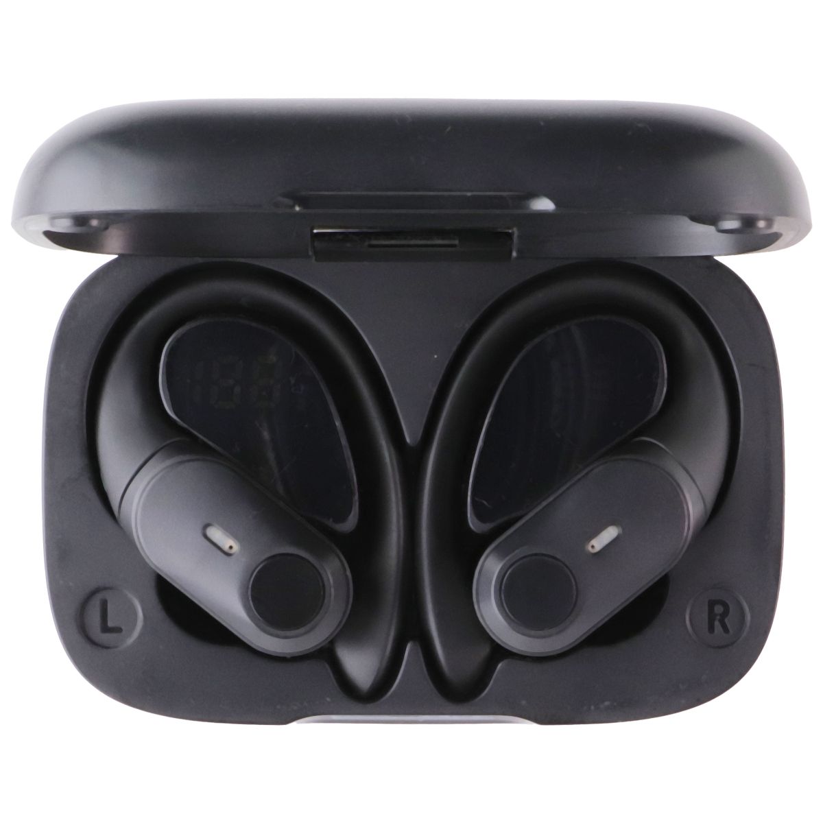 GOLREX Active Noise Cancelling Wireless Bluetooth Ear-Hook Headphones - Black