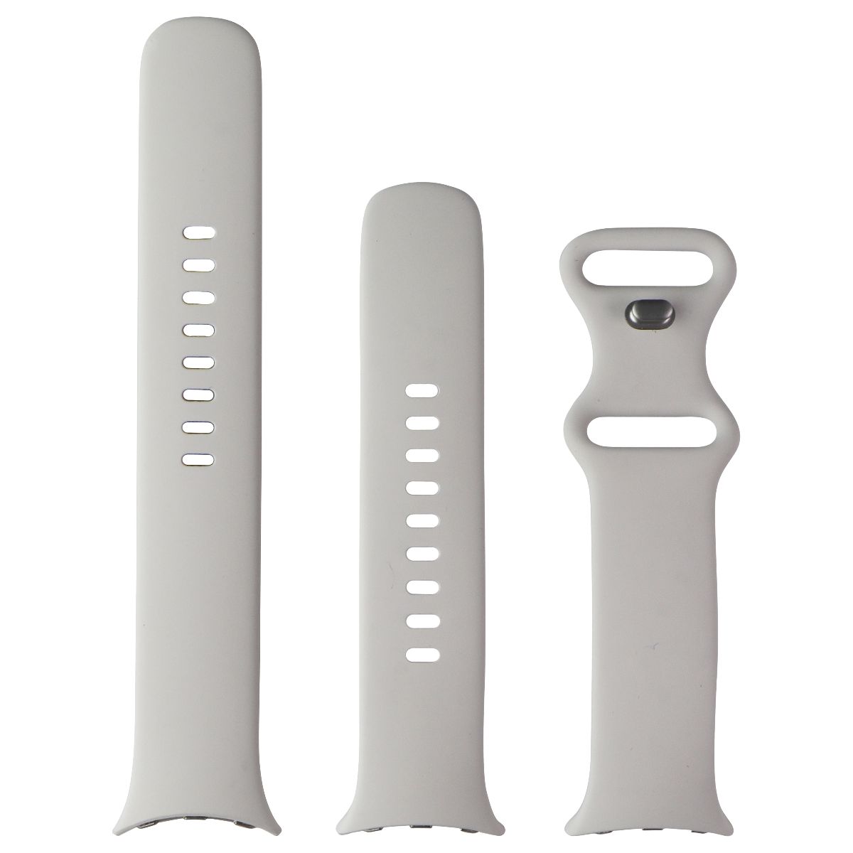 Google Pixel Watch Active Band - White / Full Set Smart Watch Accessories - Watch Bands Google - Simple Cell Bulk Wholesale Pricing - USA Seller