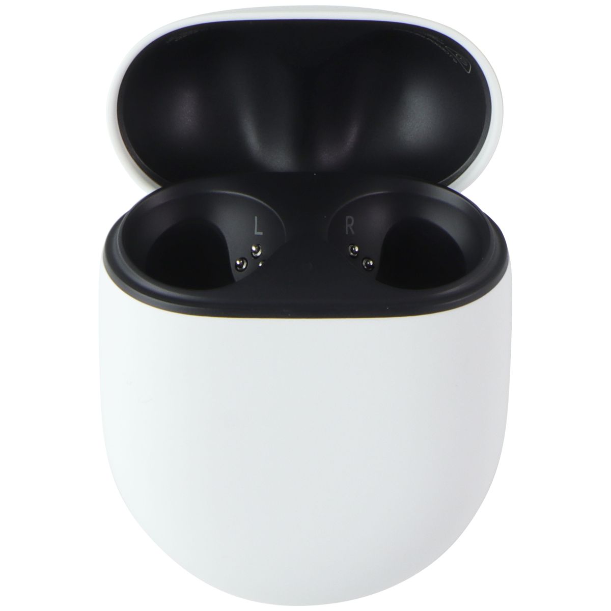 Google Replacement Charge Case for Google Pixel Buds 2 - White/Charcoal (G1013) iPod, Audio Player Accessories - Cases, Covers & Skins Google - Simple Cell Bulk Wholesale Pricing - USA Seller