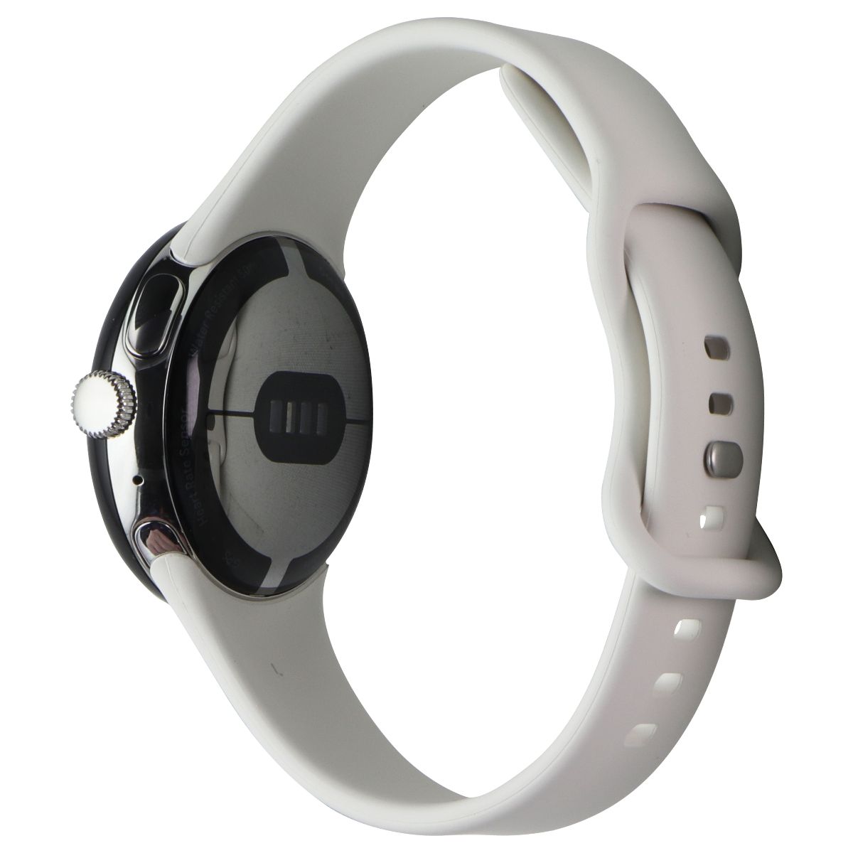 Google Pixel Watch (1st Gen) GWT9R (LTE + Wi-Fi) - Silver Case/Chalk Band (41mm) Smart Watches Google - Simple Cell Bulk Wholesale Pricing - USA Seller