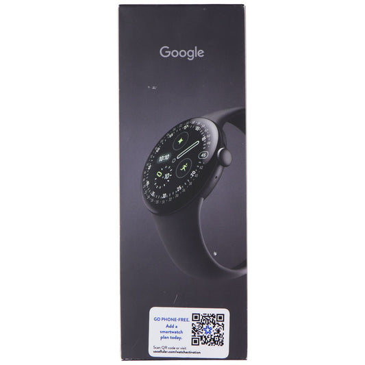 Google Pixel Watch 4 (41mm) LTE Smartwatch (GWSQ2) Matte Black/Obsidian Band