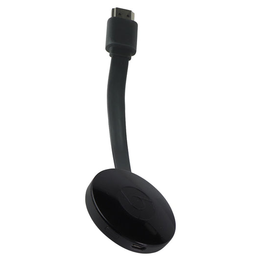Google Chromecast (2nd Gen) HDMI Wi-Fi Media Streamer - Black (NC2-6A5) Home Multimedia - Internet & Media Streamers Google - Simple Cell Bulk Wholesale Pricing - USA Seller