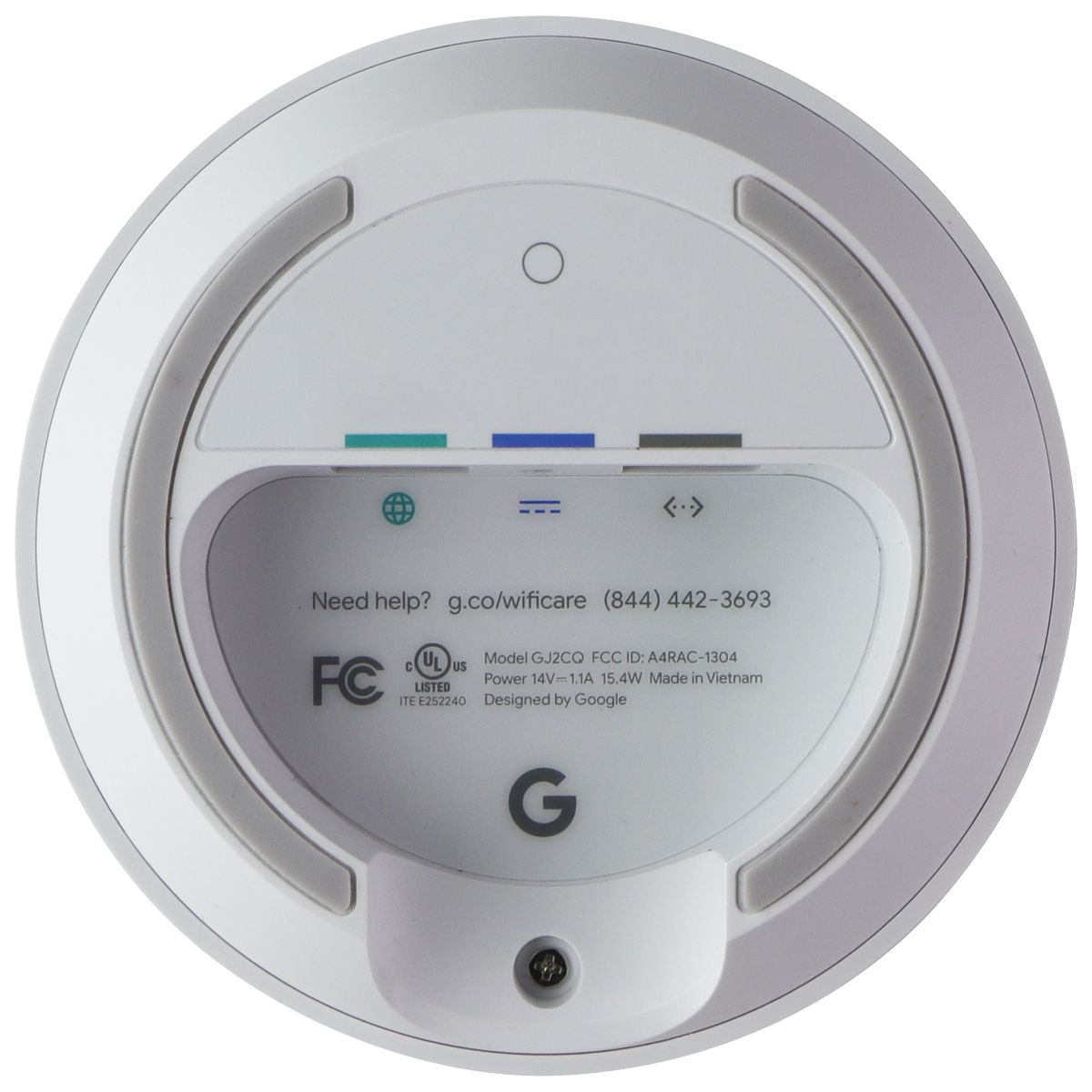 Google WiFi AC1200 Mesh WiFi System w/ 1500 Sq Ft Coverage - 1 Pack - Snow Networking - Wireless Wi-Fi Routers Google    - Simple Cell Bulk Wholesale Pricing - USA Seller