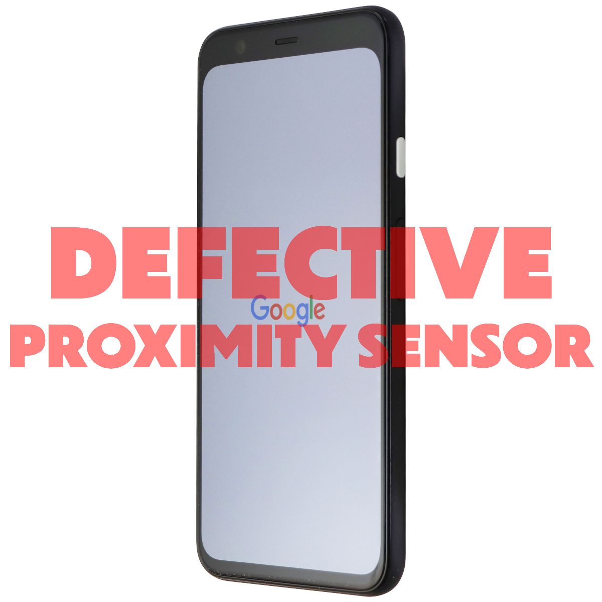 Google Pixel 4 Smartphone (G020I) Verizon - 64GB/Clearly White *BAD PROX SENSOR Cell Phone - Replacement Parts & Tools Google - Simple Cell Bulk Wholesale Pricing - USA Seller
