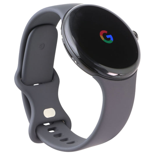 Google Pixel Watch 4 (45mm) LTE Smartwatch (G1KAW) Matte Black/Obsidian Band