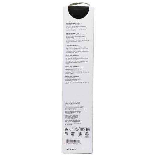 Google Pixel Watch Crafted Leather Band - Large - Obsidian Smart Watch Accessories - Watch Bands Google    - Simple Cell Bulk Wholesale Pricing - USA Seller