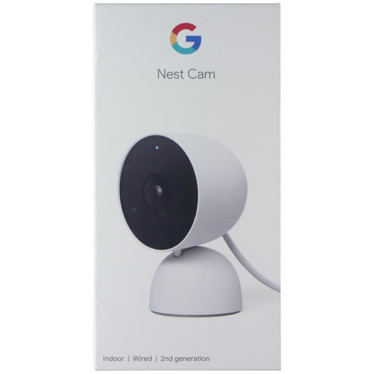 Google Nest Cam Indoor Wired 2nd Gen Security Camera - Snow (GJQ9T)