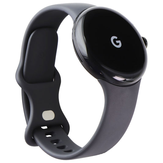 Google Pixel Watch (1st Gen) 32GB GWT9R (GPS + Wi-Fi) Obsidian Case/Black Band