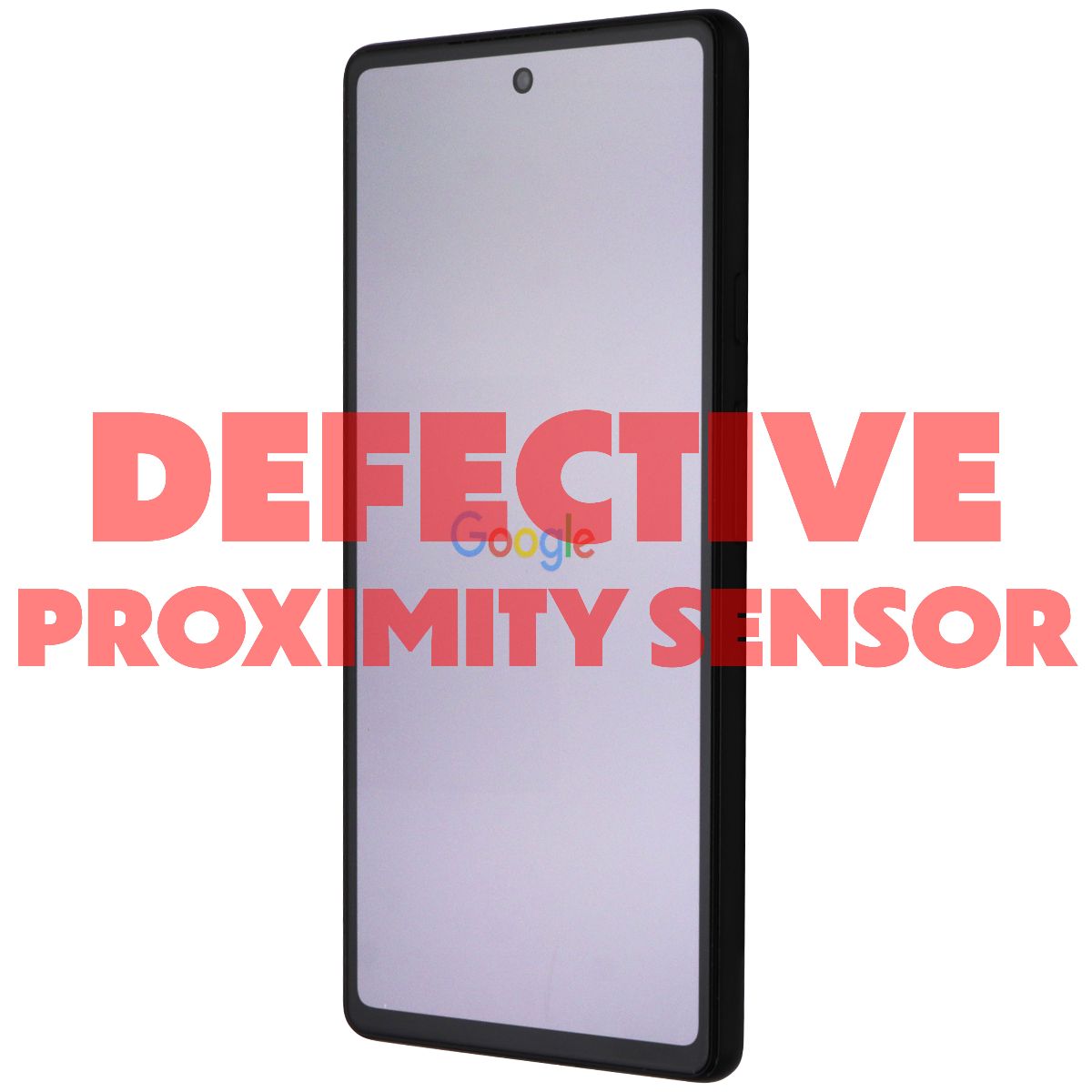 Google Pixel 6a (6.1-in) GX7AS Unlocked - 128GB / Charcoal *BAD Prox Sensor Cell Phone - Replacement Parts & Tools Google - Simple Cell Bulk Wholesale Pricing - USA Seller