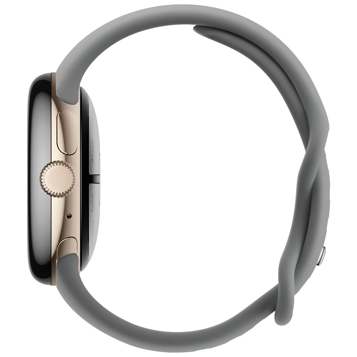 Google Pixel Watch 3 (41mm) Smartwatch (Wi-Fi Only) - Gold Aluminum/Hazel Band