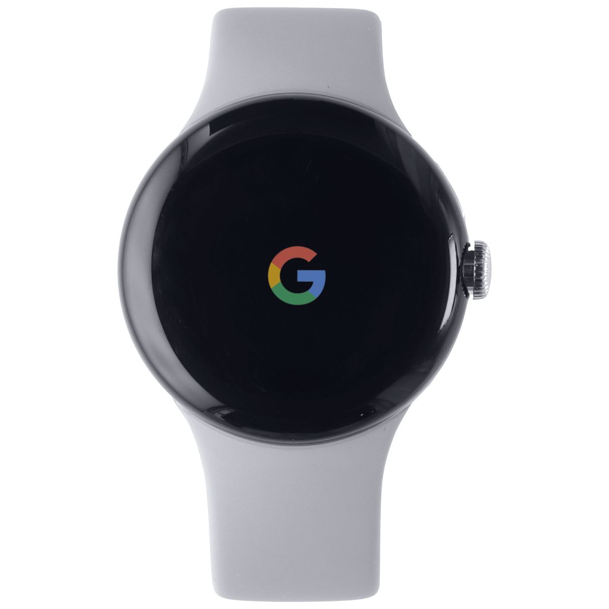 DEMO Google Pixel Watch 41mm (GQF4C) - Silver AL with Gray Sport Band Smart Watches Google - Simple Cell Bulk Wholesale Pricing - USA Seller