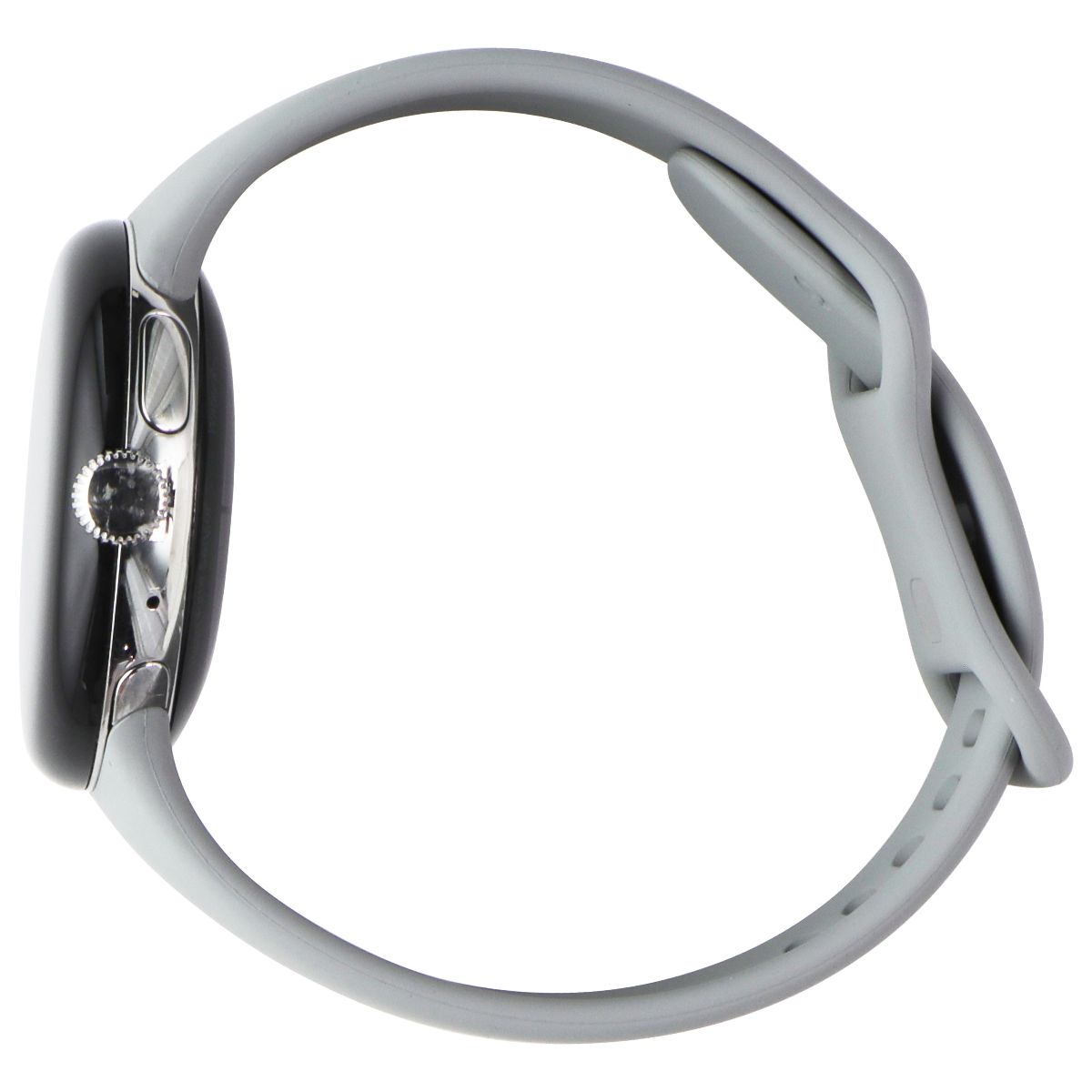 DEMO Google Pixel Watch 41mm (GQF4C) - Silver AL with Gray Sport Band Smart Watches Google - Simple Cell Bulk Wholesale Pricing - USA Seller