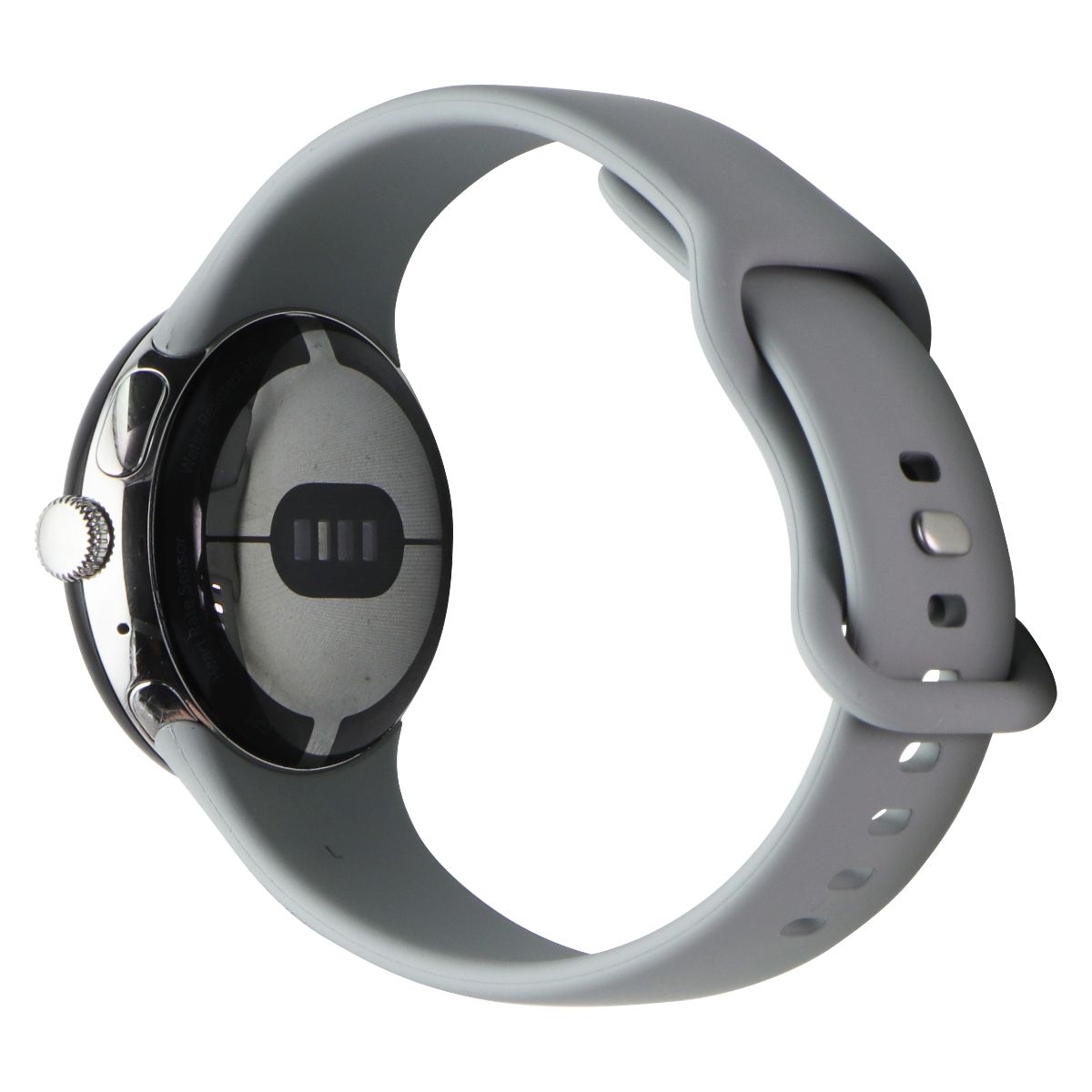 DEMO Google Pixel Watch 41mm (GQF4C) - Silver AL with Gray Sport Band Smart Watches Google - Simple Cell Bulk Wholesale Pricing - USA Seller