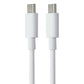 Original Google Official USB-C to USB-C Cable (GV4U8) 1m - White Cell Phone - Cables & Adapters Google - Simple Cell Bulk Wholesale Pricing - USA Seller