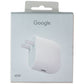 Google 45W USB-C Fast Charging Wall Power Charger - Snow Cell Phone - Chargers & Cradles Google - Simple Cell Bulk Wholesale Pricing - USA Seller