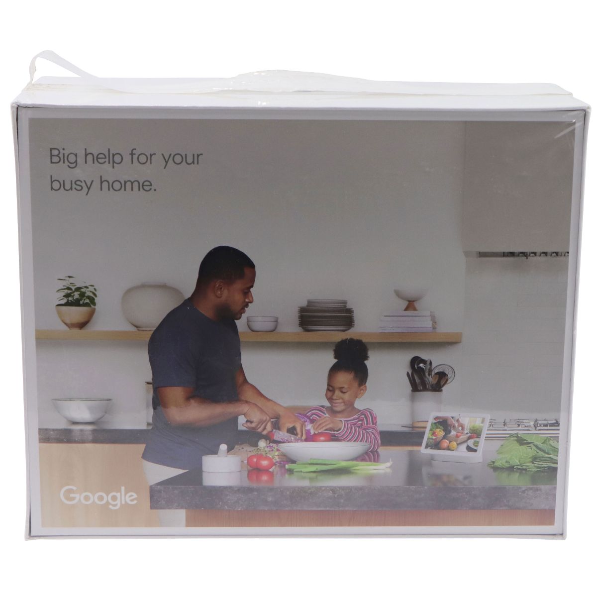 Google Nest Hub Max 10-inch Smart Display with Google Assistant - Chalk Home Multimedia - Home Speakers & Subwoofers Google - Simple Cell Bulk Wholesale Pricing - USA Seller