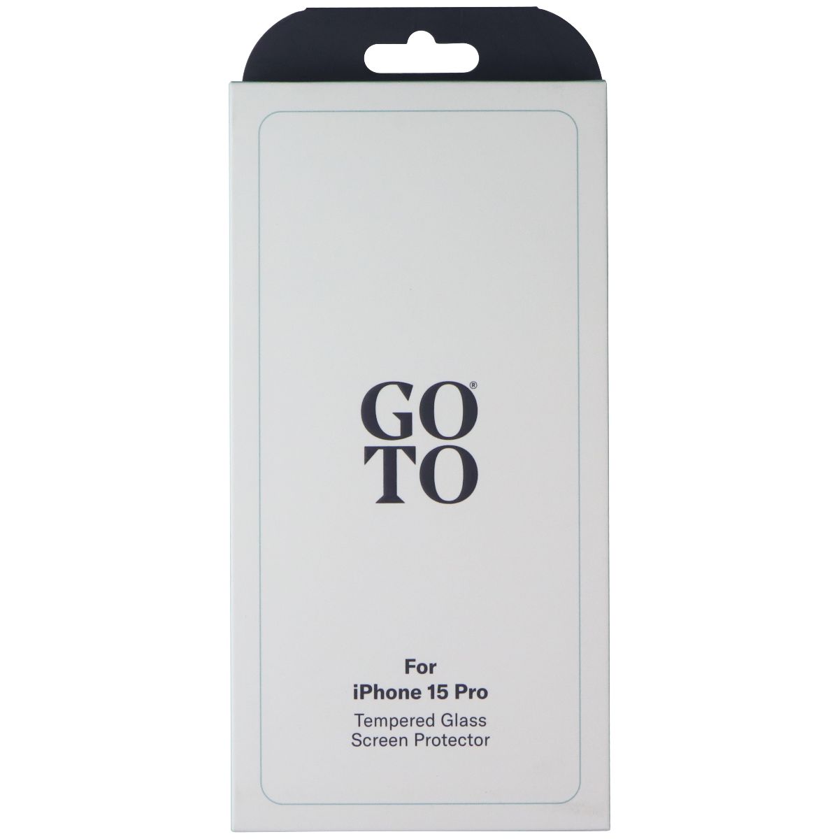 GoTo Tempered Glass Screen Protector for Apple iPhone 15 Pro Cell Phone - Screen Protectors GoTo - Simple Cell Bulk Wholesale Pricing - USA Seller