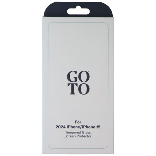 GoTo Tempered Glass Screen Protector for Apple iPhone 15 ONLY
